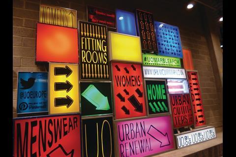 Urban Outfitters Oxford Street flagship store, Marble Arch